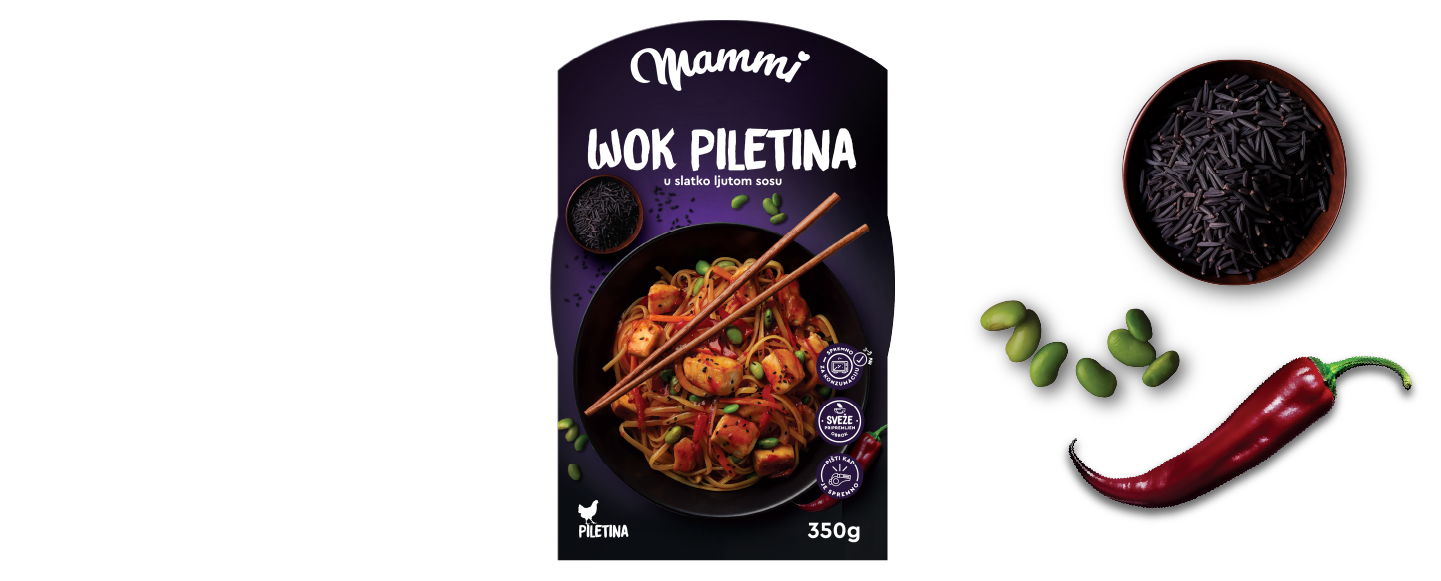 wok piletina